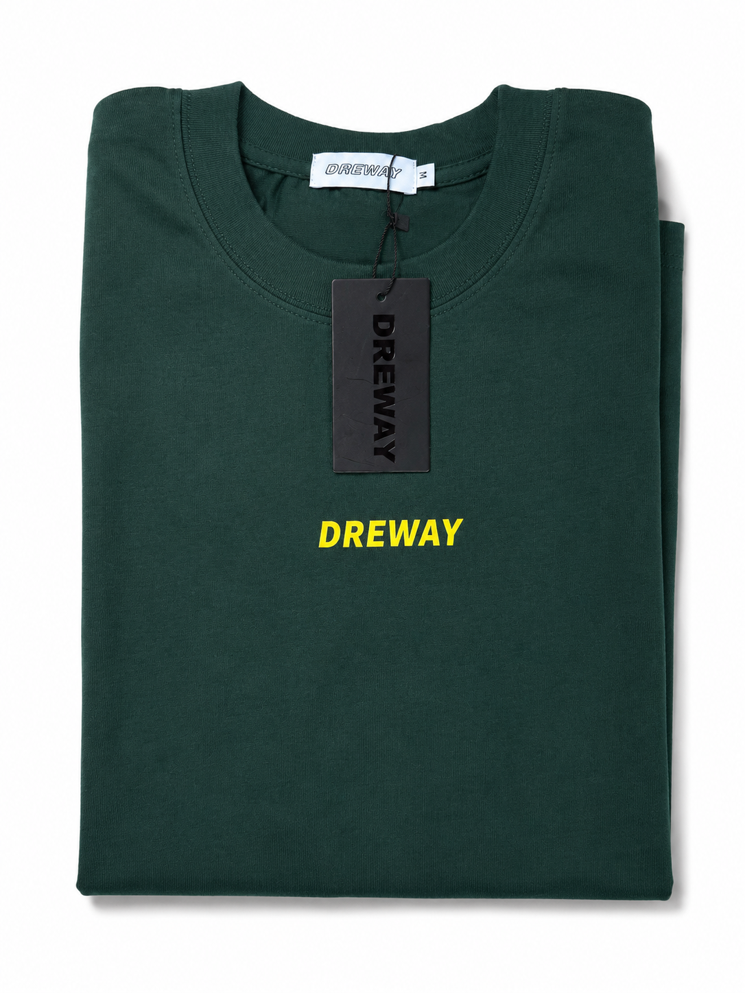 PINE GREEN AND YELLOW DREWAY T-SHIRT
