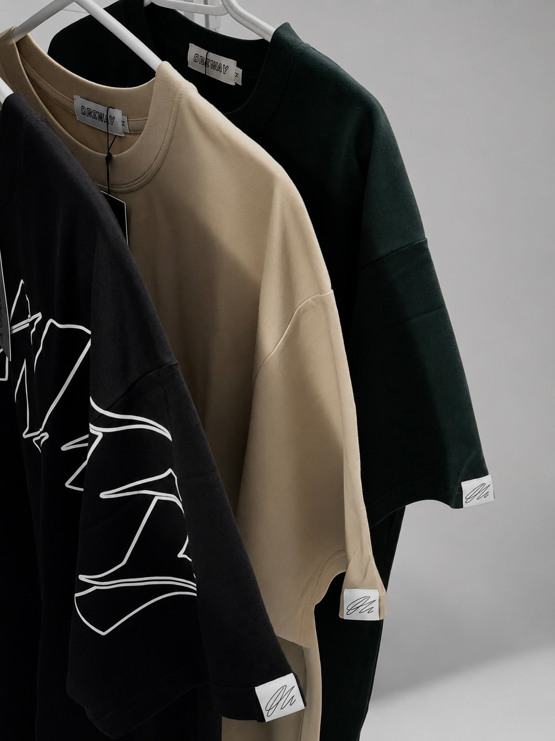 PINE GREEN AND YELLOW DREWAY T-SHIRT